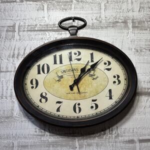 Smithsons & Co Oval Wall Clock